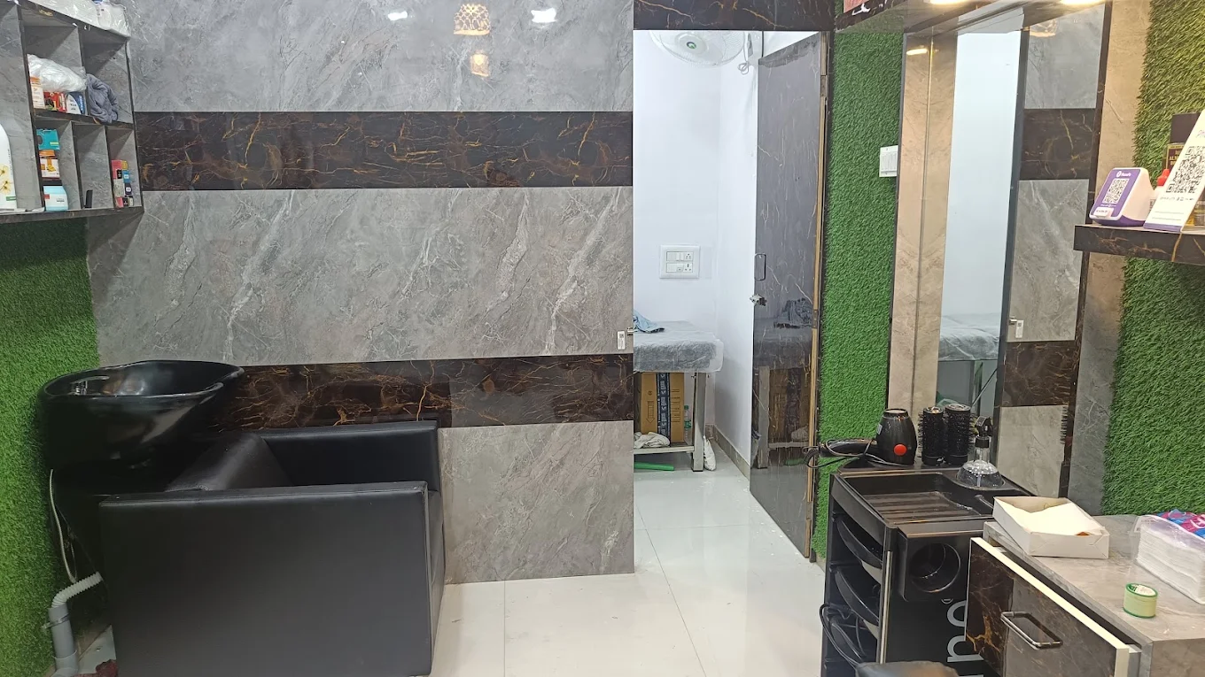 Interior of Bindu Beauty Parlour